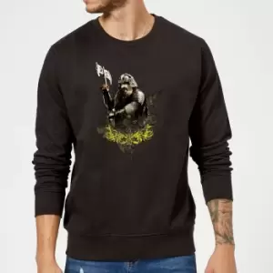 Image of The Lord Of The Rings Gimli Sweatshirt - Black - M