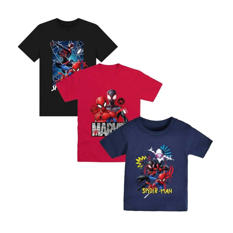 Image of Marvel TC776 boys's Children's T shirt in Black