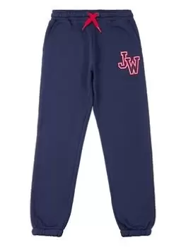Image of Jack Wills Boys Varsity Oversized Jogger - Navy, Size 5-6 Years