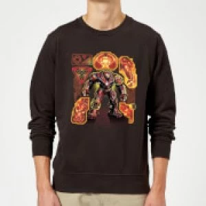 Image of Marvel Avengers Infinity War Hulkbuster Sweatshirt - Black