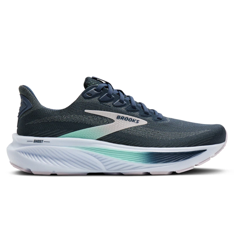 Image of Brooks Brooks Ghost 17 Womens Spellbound/yucca/pink - Navy / 7 / Standard