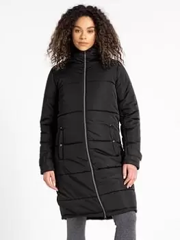 Image of Dare 2b Laura Whitmore Reputable Longline II Jacket - Black, Size 18, Women