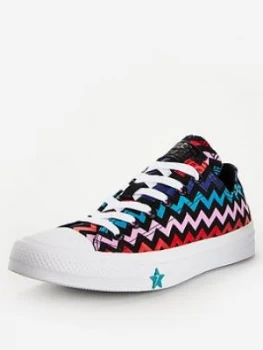 Image of Converse Chuck Taylor All Star Voltage Ox - Black Multi