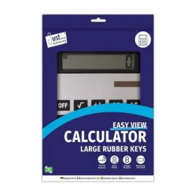 Image of Tallon Giant A4 Calculator 210 x 295mm Silver 6169