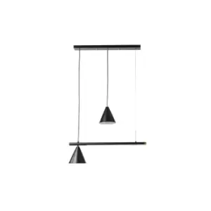 Image of Taka LED Bar Pendant Ceiling Light, Black