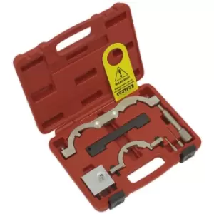 Image of Sealey VSE5007 Petrol Engine Timing Tool Kit - Vauxhall/Opel, Chevrolet 1.0, 1.2, 1.4 & 1.6 - Chain Drive