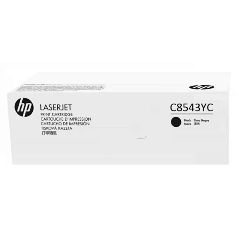 Image of HP C8543YC/43X Toner cartridge Black Contract. 41.5K pages/5% for Cano