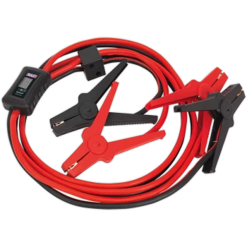 Image of Sealey Booster Cable Jump Leads with Electronics Protection 16mm 3m