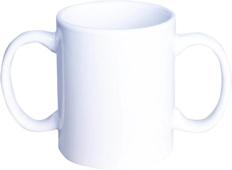 Image of Aidapt Two Handled Mug White