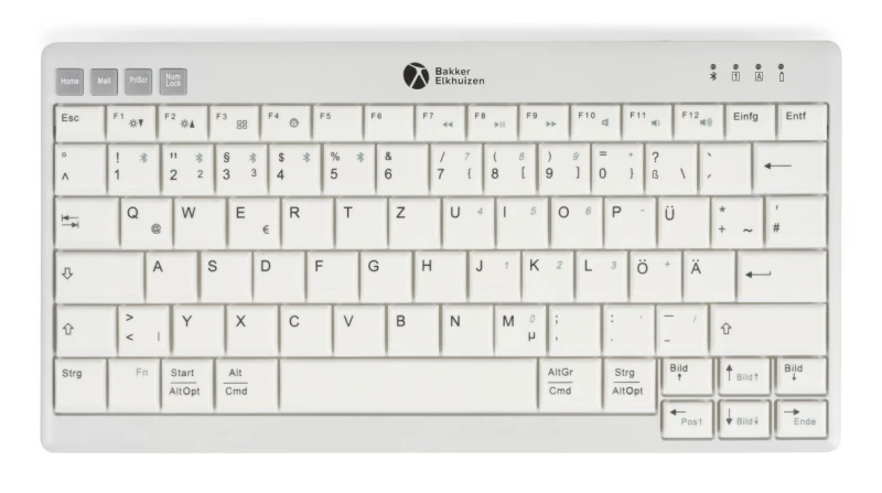 Image of BakkerElkhuizen UltraBoard 950 V2 keyboard Home USB + Bluetooth QWERTY