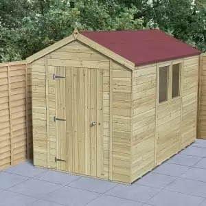 Image of Forest Garden Timberdale 10 x 6ft Apex Shed with Base