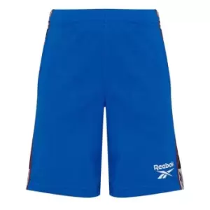 Image of Reebok Tape Shorts Junior Boys - Blue