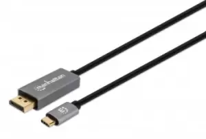 Image of Manhattan USB-C to DisplayPort 1.4 Cable, 8K@60Hz, 2m, Male to...
