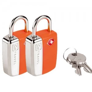 Image of Go Travel Mini Glo TSA Padlocks - Pack of 2