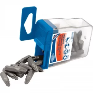 Image of Draper Pozi Screwdriver Bit PZ2 25mm Pack of 20