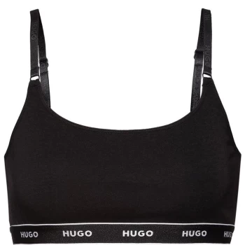 Image of TWO-PACK OF STRETCH-COTTON BRALETTES WITH LOGO DETAIL