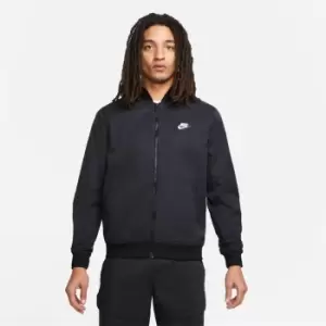 Image of Nike Sportswear Sport Essentials Mens Woven Unlined Bomber Jacket - Black
