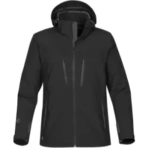 Image of Stormtech Mens Patrol Softshell Jacket (S) (Black/Carbon)