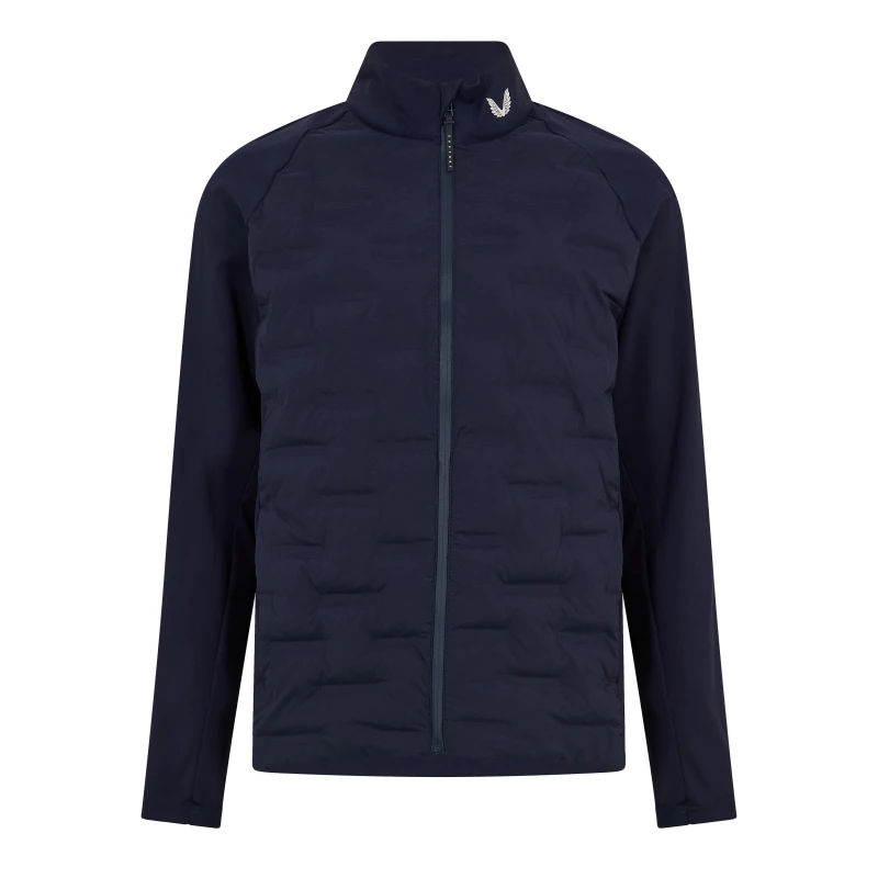 Image of Castore Castore Hybrid Jackt Midnight Navy male XS