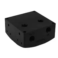 Image of Alphacool Eisdecke D5 Acetal Pump Top - Black (VPP755/VPP655/TPP644/MCP655)