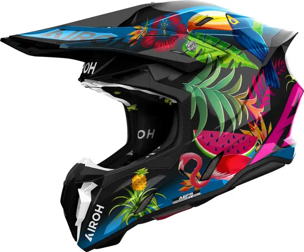 Image of Airoh Twist 3 Amazonia Offroad Helmet Size XL