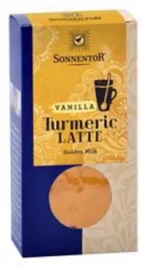 Image of Sonnentor Organic Turmeric Latte Vanilla Box 60g