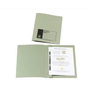 Image of 5 Star Foolscap Flat File Recycled Manilla 285gsm Green Pack of 50