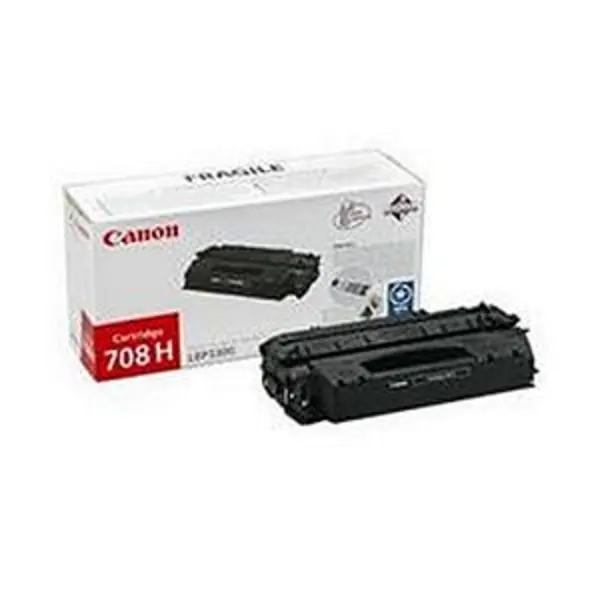 Image of Canon 708H Black High Capacity Toner Cartridge - 0917B002 (Original)