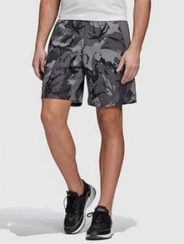 Image of Adidas D2M Pblue Shorts - Camo