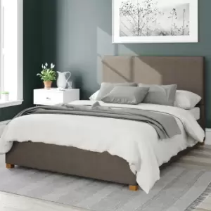 Image of Aspire Garland Weave Kingsize Ottoman Bedframe - Slate