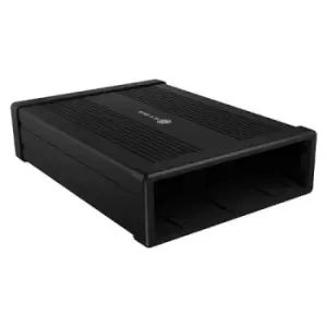 Image of Icy Box (IB-525-U3) External 5.25" SATA Drive Caddy USB 3.2 Gen 1 Type-A/Type-C Aluminium