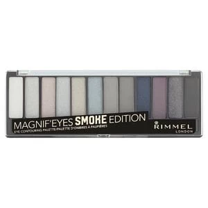Image of Rimmel Magnif Eyes 12 Pan Eyeshadow Palette Smokey