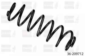 Image of BILSTEIN Coil spring 36-209712 Suspension spring,Springs VW,SKODA,Golf V Schragheck (1K1),GOLF PLUS (5M1, 521),Golf VI Variant (AJ5)