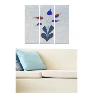 Image of MDF29510512 Multicolor Decorative MDF Painting (3 Pieces)