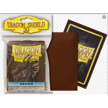 Image of Dragon Shield Classic Brown Card Sleeves - 50 Sleeves