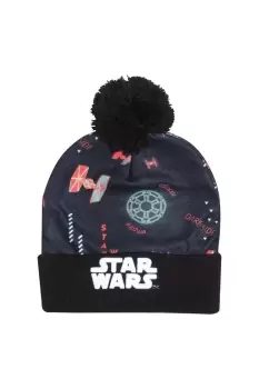 Image of Tie Fighter Pom Pom Beanie