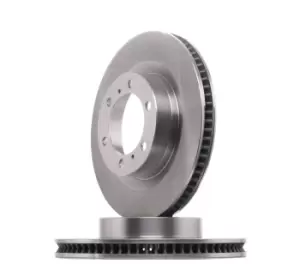 Image of RIDEX Brake disc Front Axle 82B1343 Brake rotor,Brake discs TOYOTA,LEXUS,LAND CRUISER 150 (KDJ15_, GRJ15_),LAND CRUISER (VDJ20_, UZJ20_)