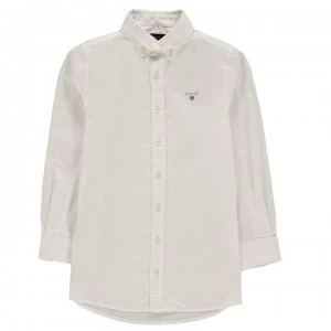 Image of Gant Oxford Shirt - White 110