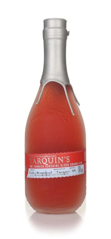 Image of Tarquin's Cornish Sunshine Blood Orange Gin in Clear Clear Unisex