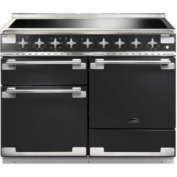 Image of Rangemaster ELS110EICB Elise110cm Induction Range Cooker - Charcoal Black And Brushed Nickel