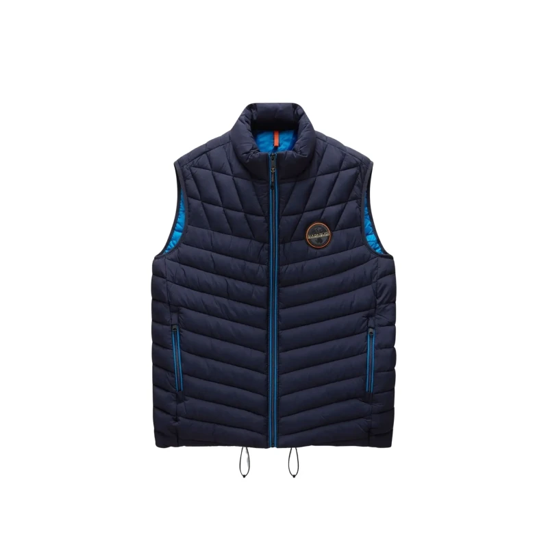 Image of Napapijri's A-Lapaz V Puffer Vest Bleu Male S