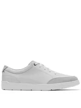 Image of Rockport Tm Court Blucher Trainer - White, Size 9, Men