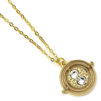 Image of Harry Potter Fixed Time Turner Necklace - Gold