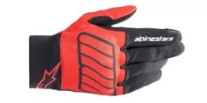 Image of Alpinestars Aragon Gloves Bright Red Black M
