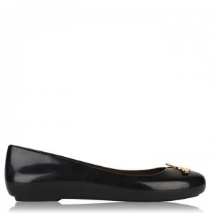 Image of Vivienne Westwood X Melissa Space Love Pumps - Black/Gold Orb