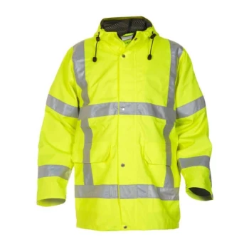 Image of Uithoorn SNS High Visibility Waterproof Parka Saturn Yellow - Size M