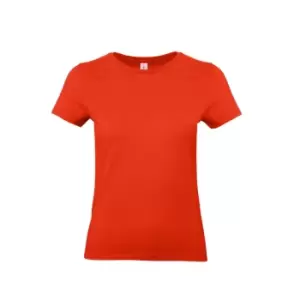 Image of B&C Womens/Ladies #E190 Tee (M) (Fire Red)