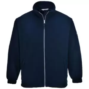Image of F285NARL - sz L Windproof Fleece - Navy - Navy - Portwest