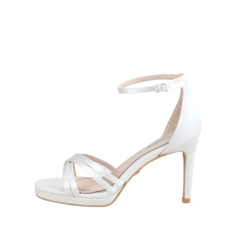 Image of Buffalo Womens heel sandals Buffalo Xenia Blanc Female 42
