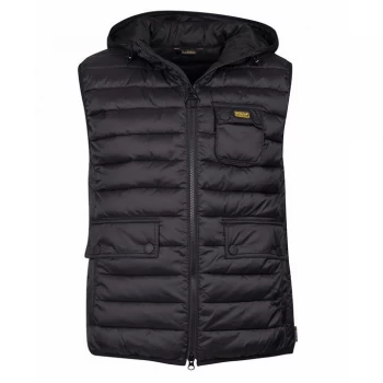 Image of Barbour International Ouston Gilet - Black BK91